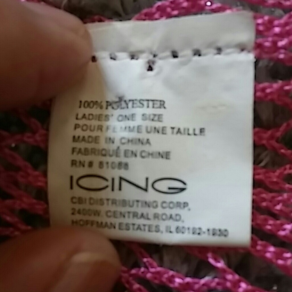 ICING Fishnet Scarf - Picture 5 of 8
